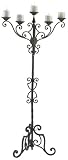 Rialto Aged Patina Iron Floor Candelabra