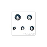 Minnesota Timberwolves Official Logo Fingernail Tattoos