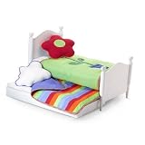 American Girl Bitty Twins' Trundle Bed & Bedding Set for Doll