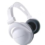 Stylish Headphone Star Logo White