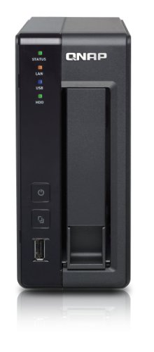 Qnap NAS Marvell 2.0 GHz 1-Bay USB 2.0 Tower (TS-119PII-US)