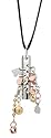 Miss Sixty Multi-Charm Drop Pendant
