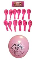 Hen Night / Party 12 pack of Pink Balloons.