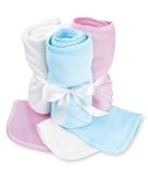 Rabbit Skins Infant Towel/Washcloth Set