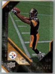 2008 Upper Deck (UD) Rookie Premiere #21 Limas Sweed - Pittsburgh Steelers (RC - Rookie Card) (Football Cards)