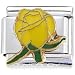 Yellow Rose Italian Charm