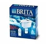 Brita 42364-35250 Space Saver Water Filter Pitcher