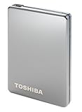 Toshiba HD 250GB externe Festplatte (4.6 cm (1.8 Zoll), 7200rpm, 8ms, 8MB Cache, USB) titan