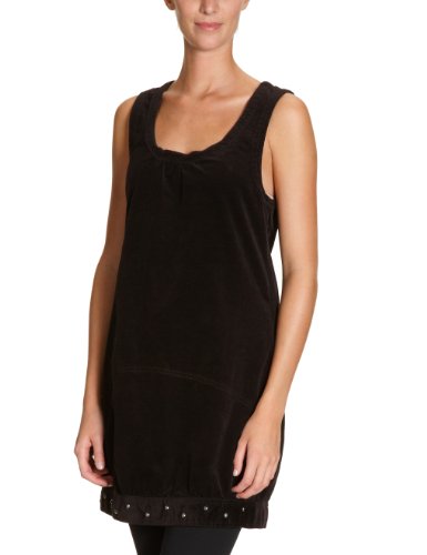 Kaffe Damen Kleid (mini) 51752, Gr. 40, Braun (Licorice 183) Preisvergleich
