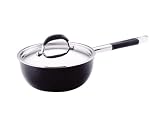  : Farberware Millennium 3 Quart Covered Saucier, Black