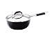 Kitchen & Housewares : Farberware Millennium 3 Quart Covered Saucier, Black
