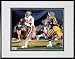 Photo File San Francisco 49Ers Ronnie Lott Endzone Interception Framed Photo Size: One Size