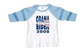 Obama Biden 2008 Toddler Raglan T-Shirt