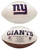 New York Giants Embroidered Signature Series Football - Football Sports Merchandise
