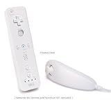 Nintendo Wii FlexiSkin - The Soft Low-Profile Case (Remote and Nunchuk (Frosted Clear))