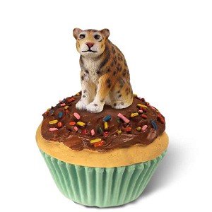 Jaguar Cupcake Trinket Box