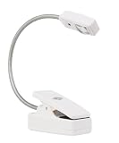 Produkt-Bild: Wedo 2541500 LED Leselampe Universal f&uuml;r eBook-Reader mit Clip inklusive Batterie  weiss