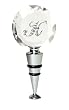 Rhinestone Monogram Winestopper - K Rhinestone Monogram Winestopper - K