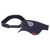 Tennessee Titans Classic Log Adjustable Visor - Navy