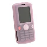 Silicone Skin Case for Sony Ericsson W810 , Pink