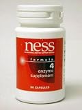 NESS Enzymes Protease #4 90 caps