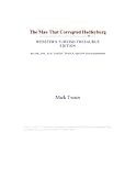 The Man That Corrupted Hadleyburg