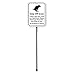 Funny Toilet Entrance 2 Sign Vinyl Decal (External Fitting)