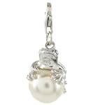 Quiges Charms Anh�nger Versilbert Fro...