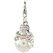 Produkt-Bild: Quiges Charms Anh&auml;nger Versilbert Frosch f&uuml;r Bettelarmband
