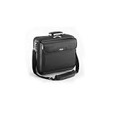 Leather Notebook Computer Case, 15-5/8w x 6-1/2d x 14-3/4h, Black