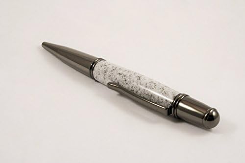 Gun Metal Crescent with Snow Corian