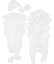 10-Piece White Unisex Starter Set