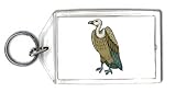 Keychain with bird, buzzard, crane, vulture