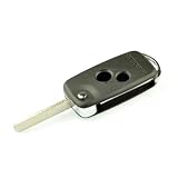 Flip Remote Key Car Case Shell for Honda Accord Civic Cr-v Pilot Fit 2 Buttons No Chips Inside CMII ID: 2002DJ0322