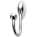:USE Ollipsis Single Hook, Polished Chrome