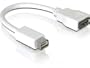 DeLOCK Adapter cable DVI mini Mac male > HDMI female