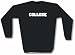 COLLEGE Men's Sweat Shirt in 2 colors Small thru 3XL