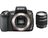 Sony A350 K SLR-Digitalkamera (14 Megapixel, Live View, Bildstabilisator) Kit inkl. 18-200mm Objektiv