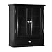 American Bath Factory W3-2024-BK-3-OC Cape Mansion Medicine Cabinet in Old World Black