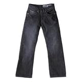 Volcom Black Zip Denim Pant - Boys'
