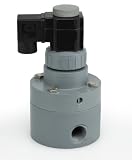 Plast O Matic PS Series Polypropylene Pilot Solenoid Valve, For Acids and Highly Corrosive Liquids, 2 Ways, Normally Closed, EPDM Diaphragm, 7.6 Cv factor, 3/4 NPT Female 31lKERgKVFL. SL160 Plast O Matic PS Series Polypropylene Pilot Solenoid Valve, For Acids and Highly Corrosive Liquids, 2 Ways, Normally Closed, EPDM Diaphragm, 7.6 Cv factor, 3/4 NPT Female