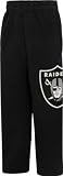 Reebok Oakland Raiders Toddler Black Touchdown Fleece Pants (3T)