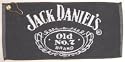 Jack Daniels Golf Bar Towel and brass ball marker