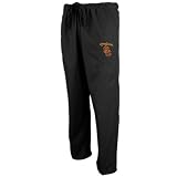 NCAA USC Trojans Black Wordmark Scrub Pants (Medium)