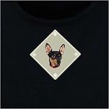 Review   / Miniature Pinscher Pawprint Pajamas with Embroidered Patch - Small/Medium