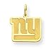 14K New York Giants X-Small Ny Charm