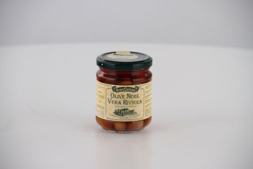Gran Cucina Schwarze Riviera Oliven - 1 x 180 g