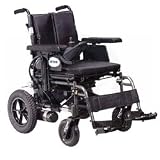 Drive Medical Cirrus Plus Folding Power Chair 16 Inches Wheelchair with Adjustable Height  Width Removable Arms - 1 each
