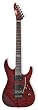 ESP LTD M100FM Electric Guitar (See Thru Black Cherry)