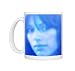 DNA autoradiogram and face Photo Mugs